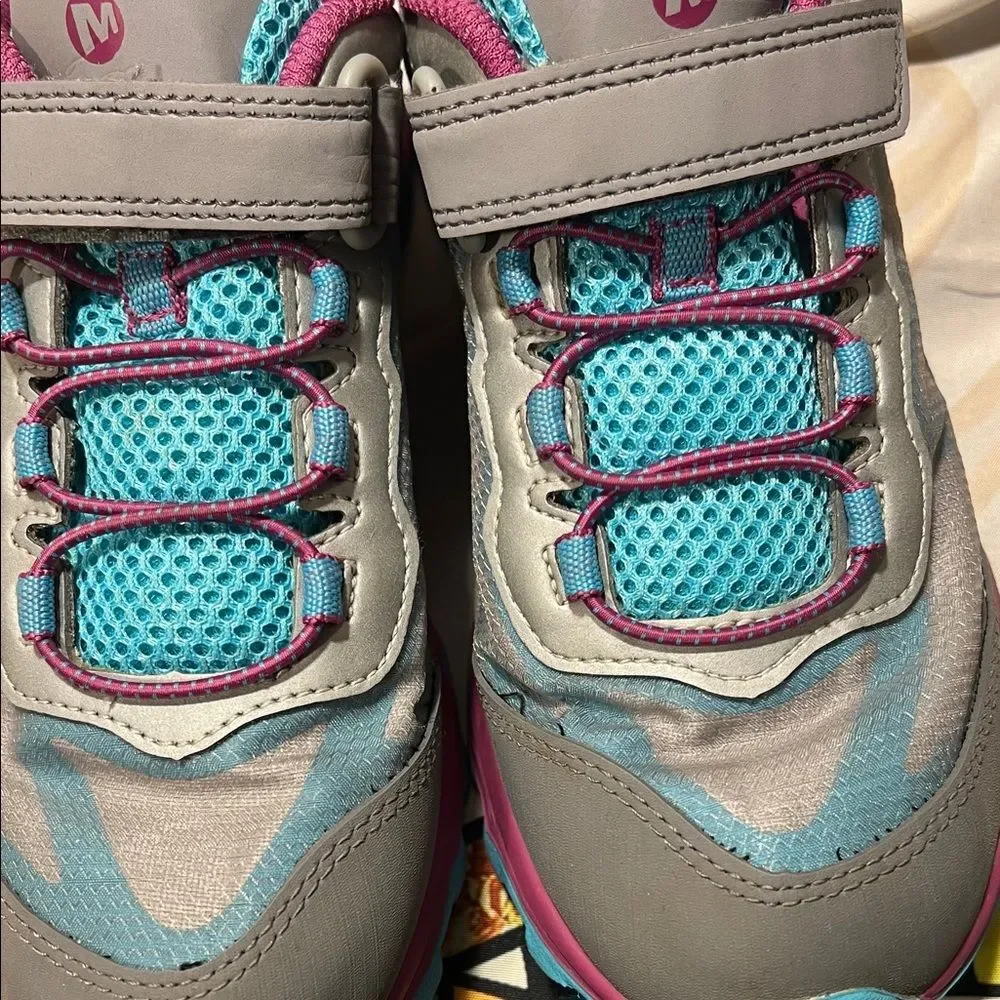 Merrell Unisex-Child Moab Speed 2 Low Waterproof Hiking Shoe Kids size 5